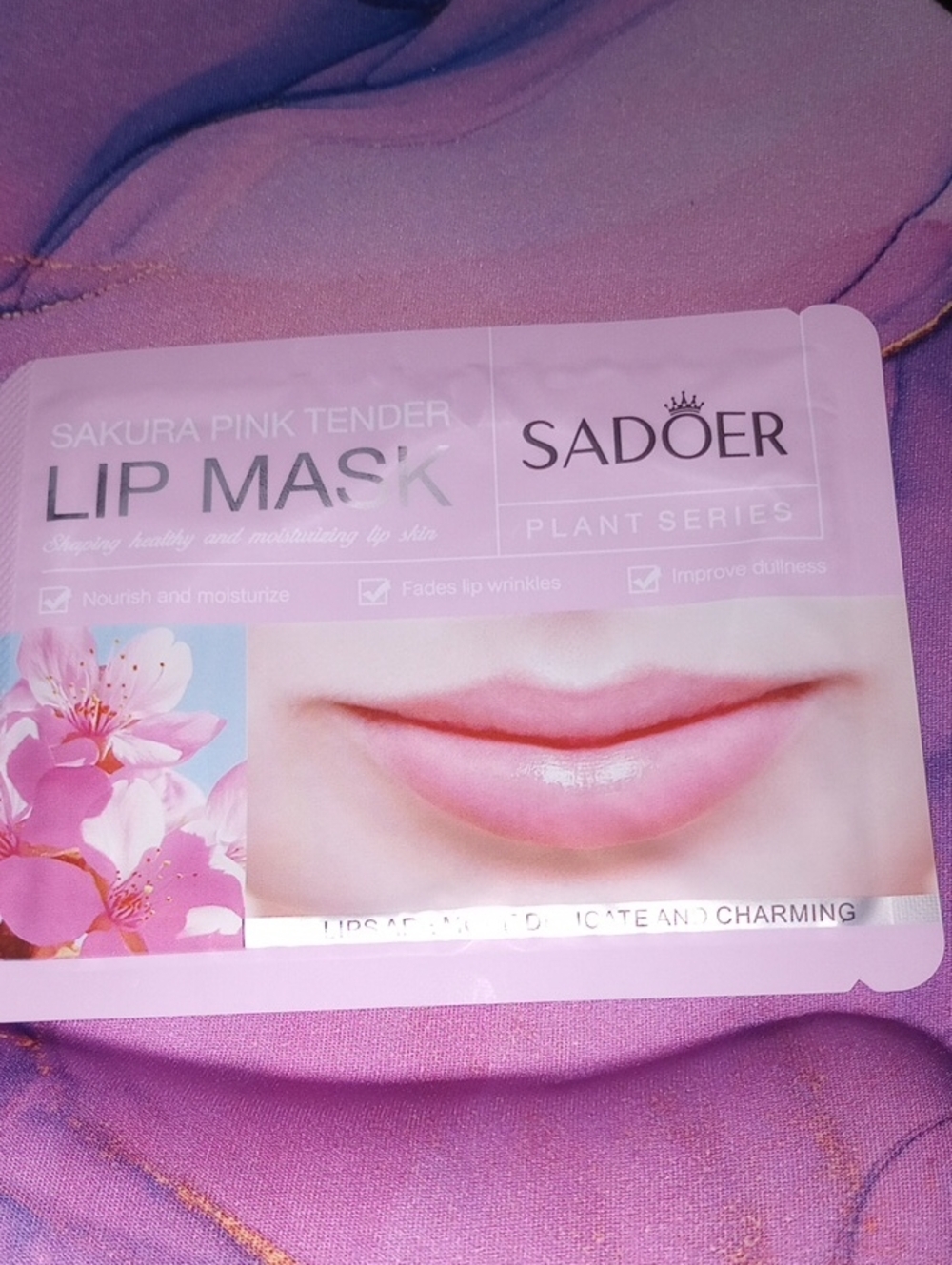 Sakura Pink Lip Mask - Hydrating Pink Lip Treatment